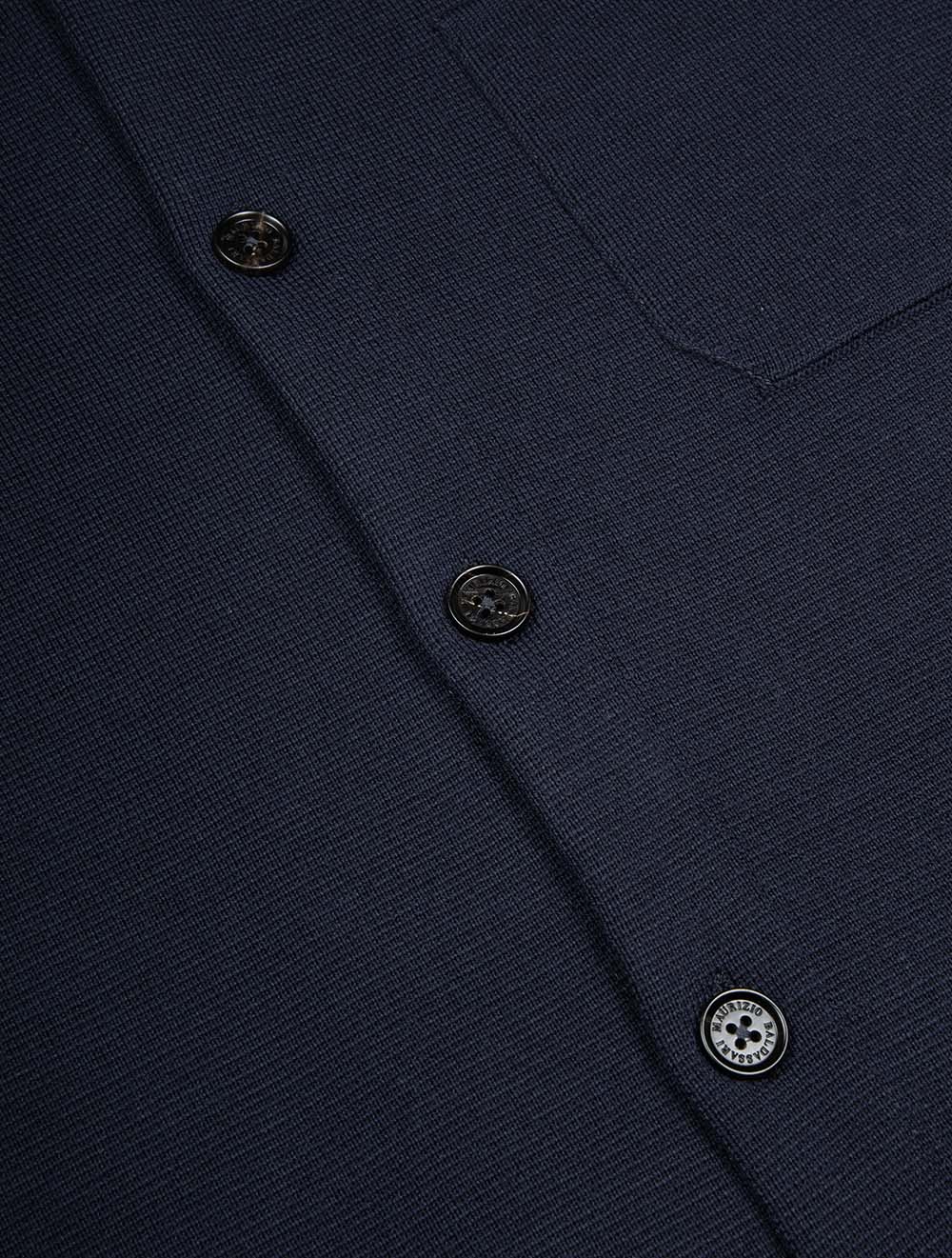 Milano Stitch Overshirt Navy