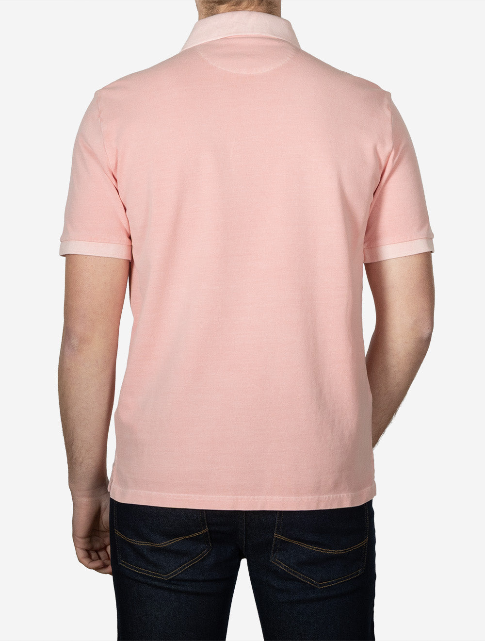 Sunfaded Short Sleeve Polo Bubblegum Pink