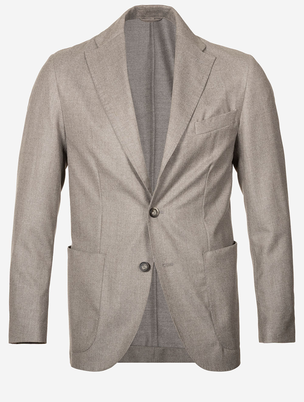 Flannel Soft Jacket Camel