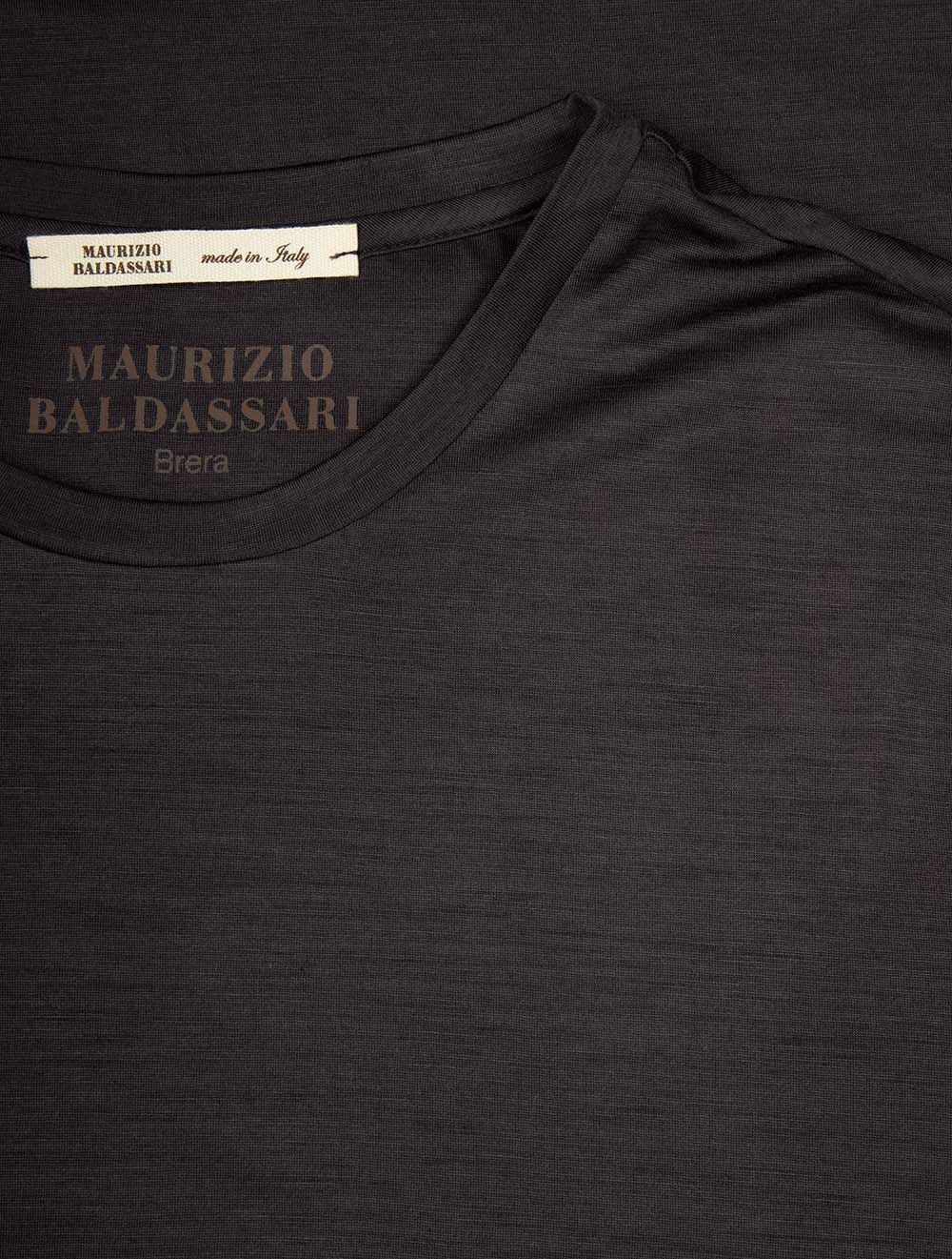 Long Sleeve T-Shirt Very Dark Brown