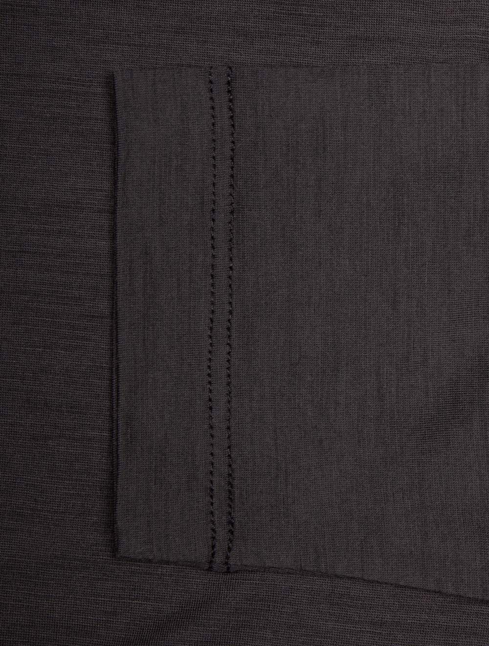 Long Sleeve T-Shirt Very Dark Brown
