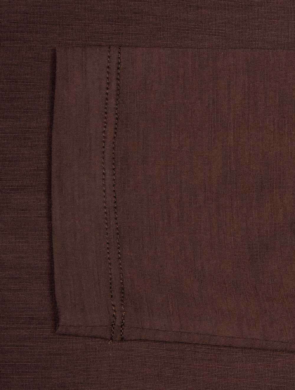 Long Sleeve T-Shirt Brown Toffee