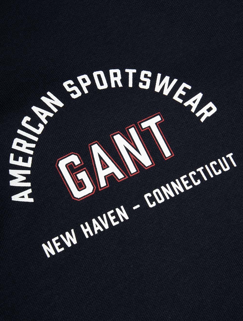 Printed Graphic Hal Zip Sweat Evening Blue