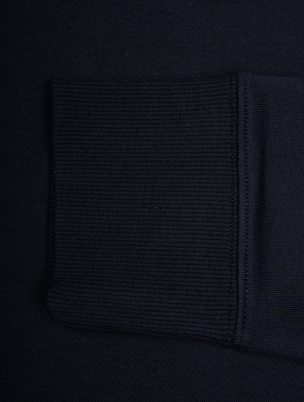 Printed Graphic Hal Zip Sweat Evening Blue