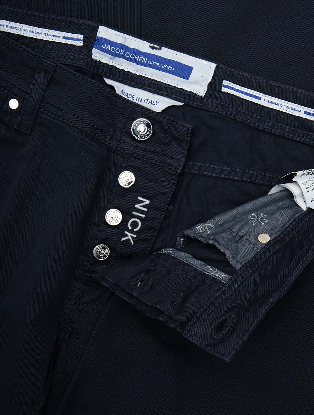 Nick 5 Pocket Super Slim Jeans Navy