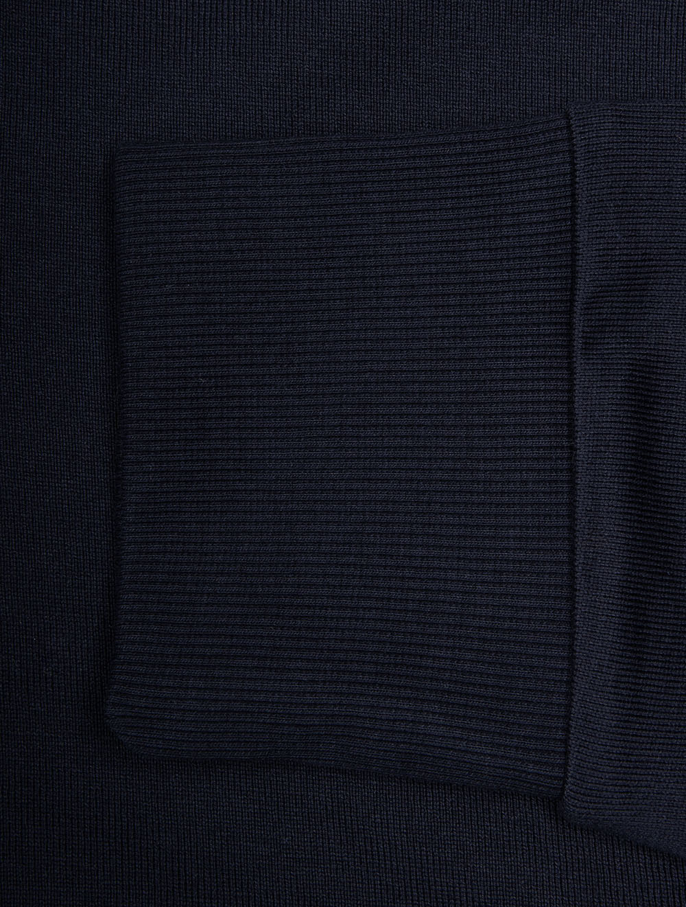 Corduroy Collar Heavy Rugger Evening Blue