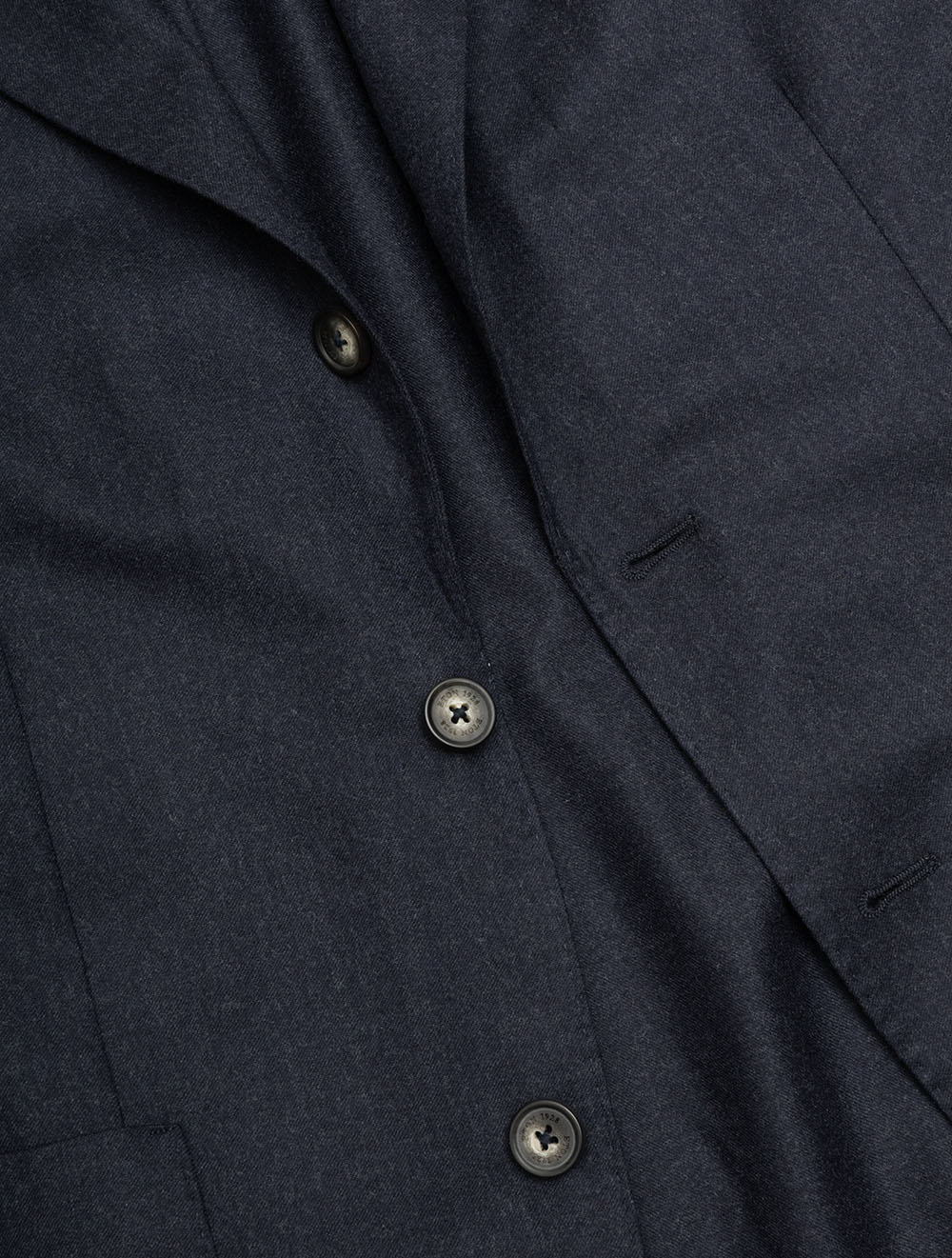 Flannel Soft Jacket Navy