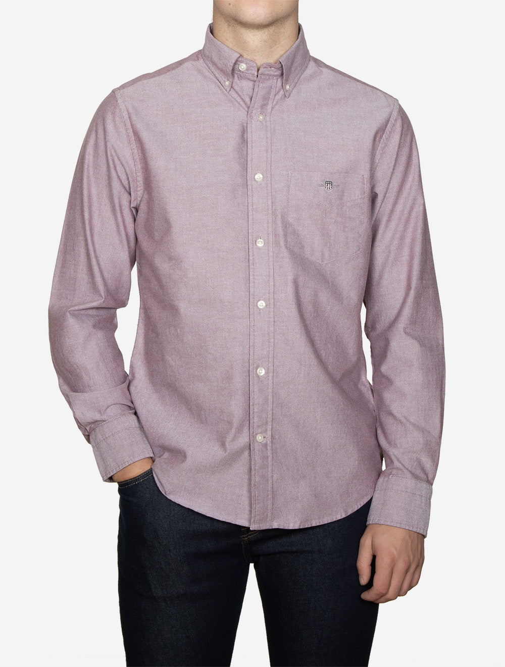 Regular Fit Classic Oxford Shirt Plumped Red