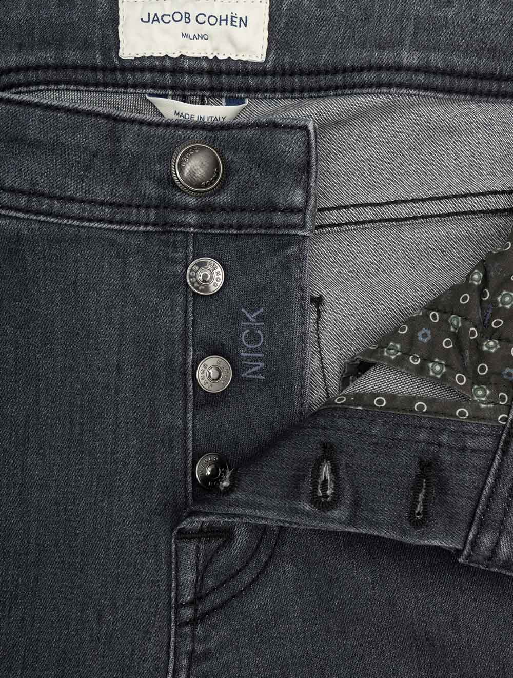 Nick 5 Pocket Jeans Grey