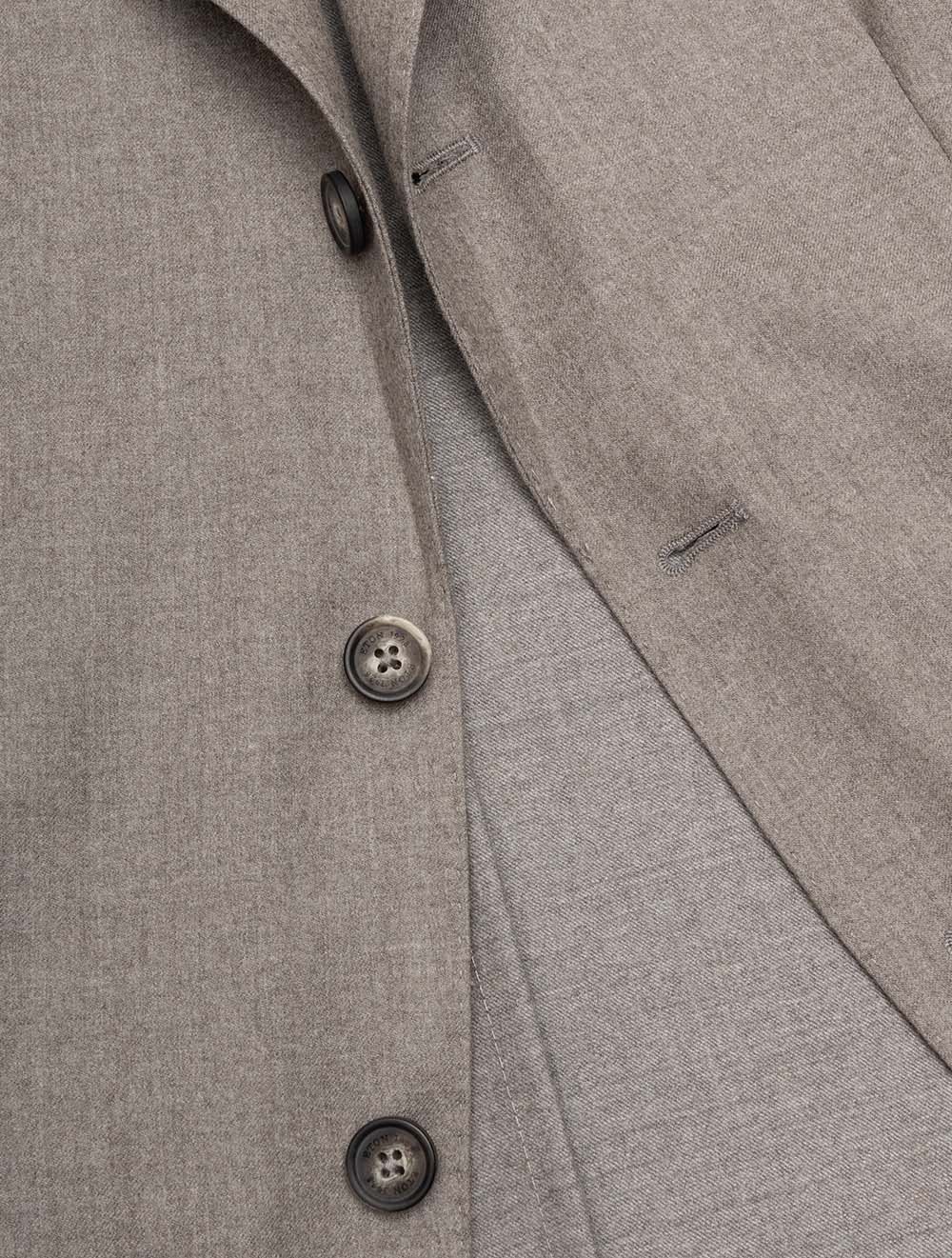 Flannel Soft Jacket Camel