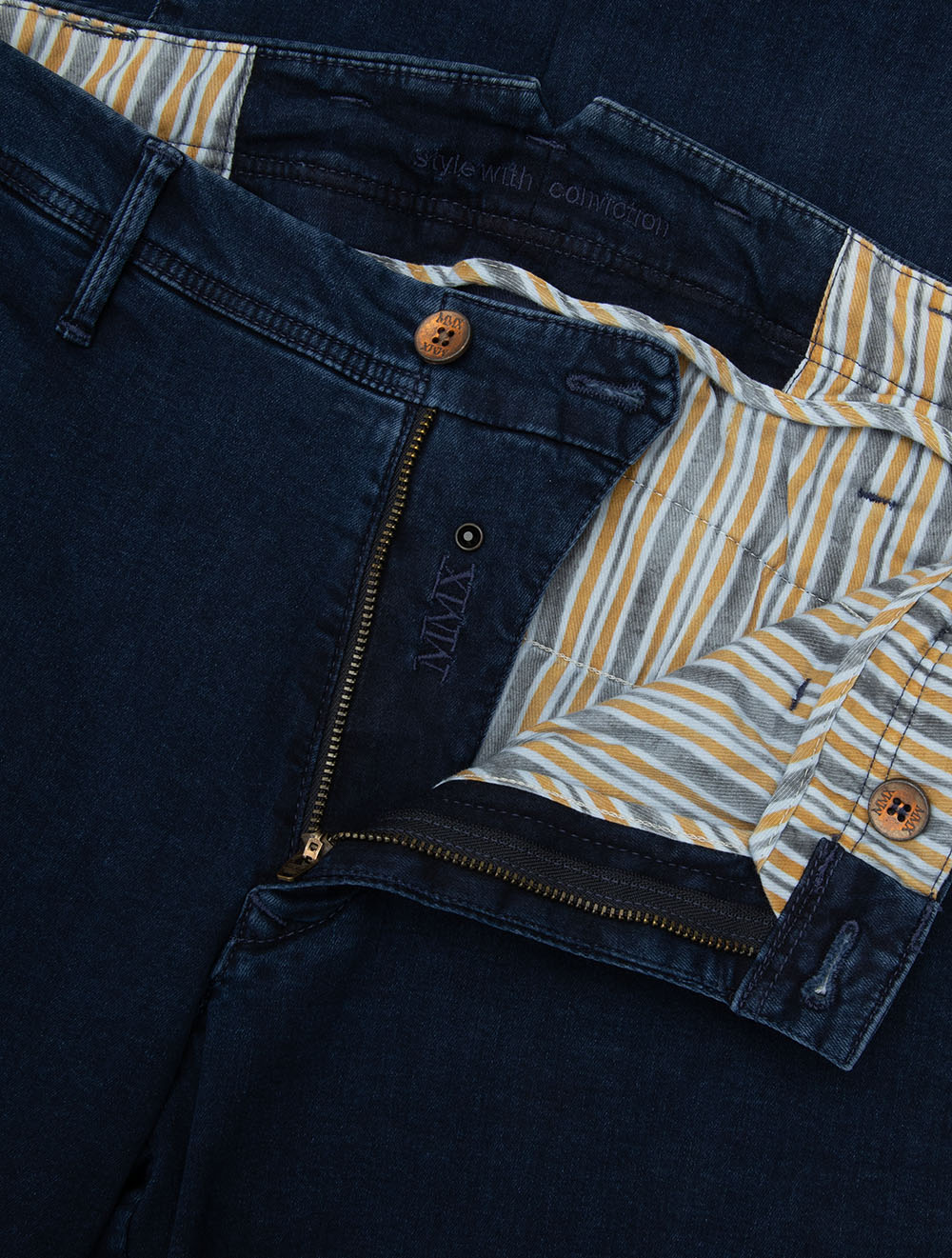 Lupus Super Stretch Slim Fit Jeans Navy