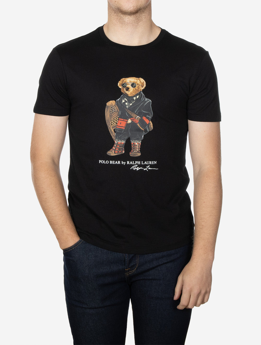 Polo Bear Jersey T-Shirt Black
