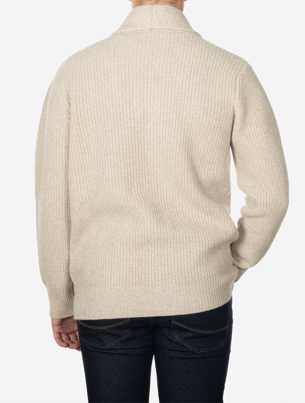 Shawl Cardigan Wheat