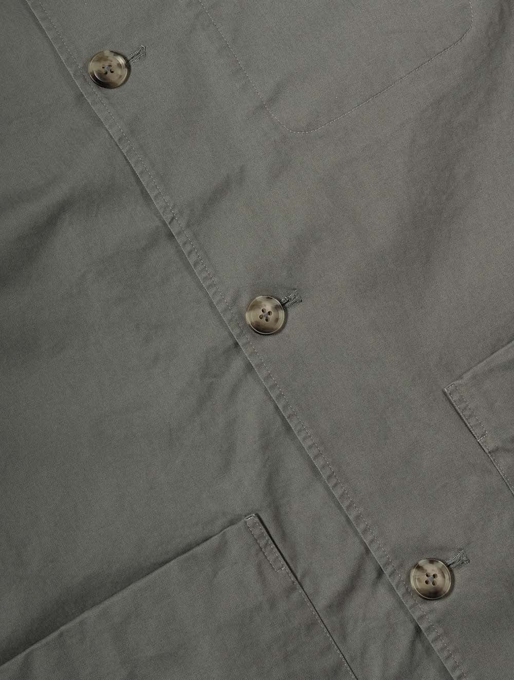Twill Chore Casual Jacket Sage