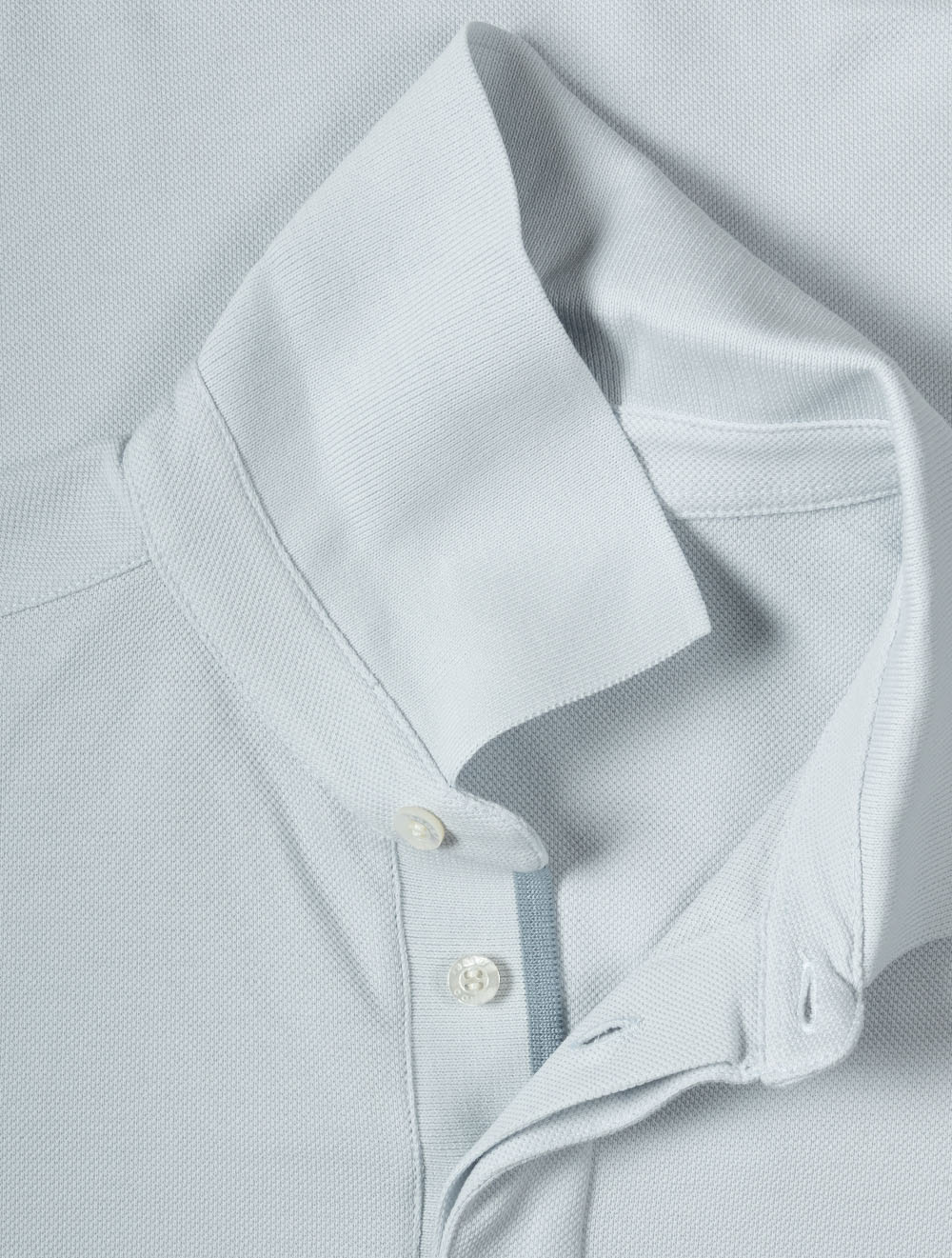 Piqué Polo Shirt Blue