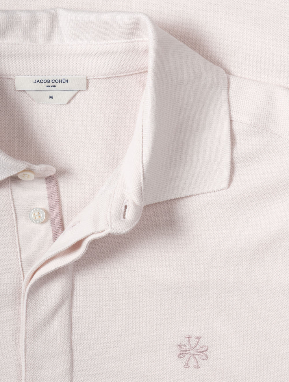 Piqué Polo Shirt Pink