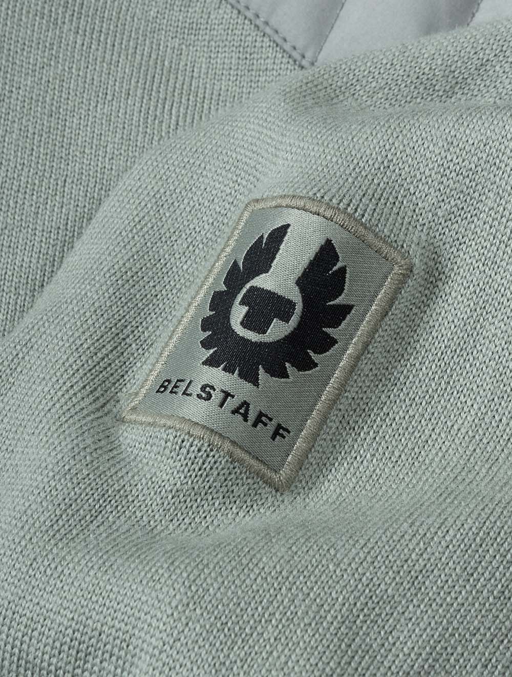 Belstaff Kilmington Quarter Zip-Lichen