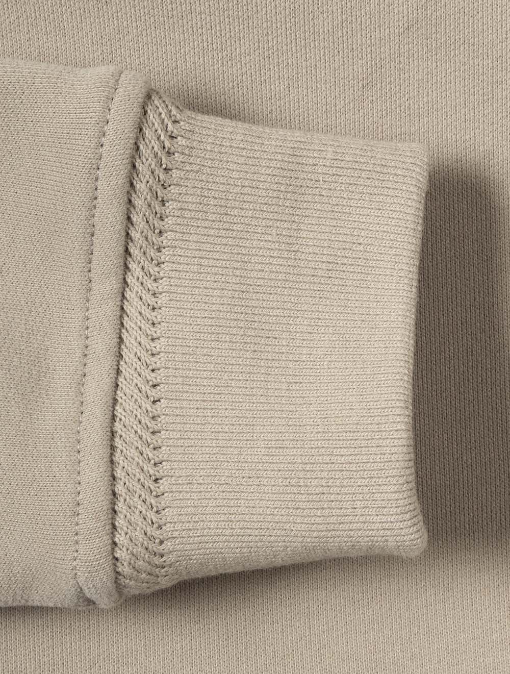 Crew Neck Sweatshirt Dark Sand