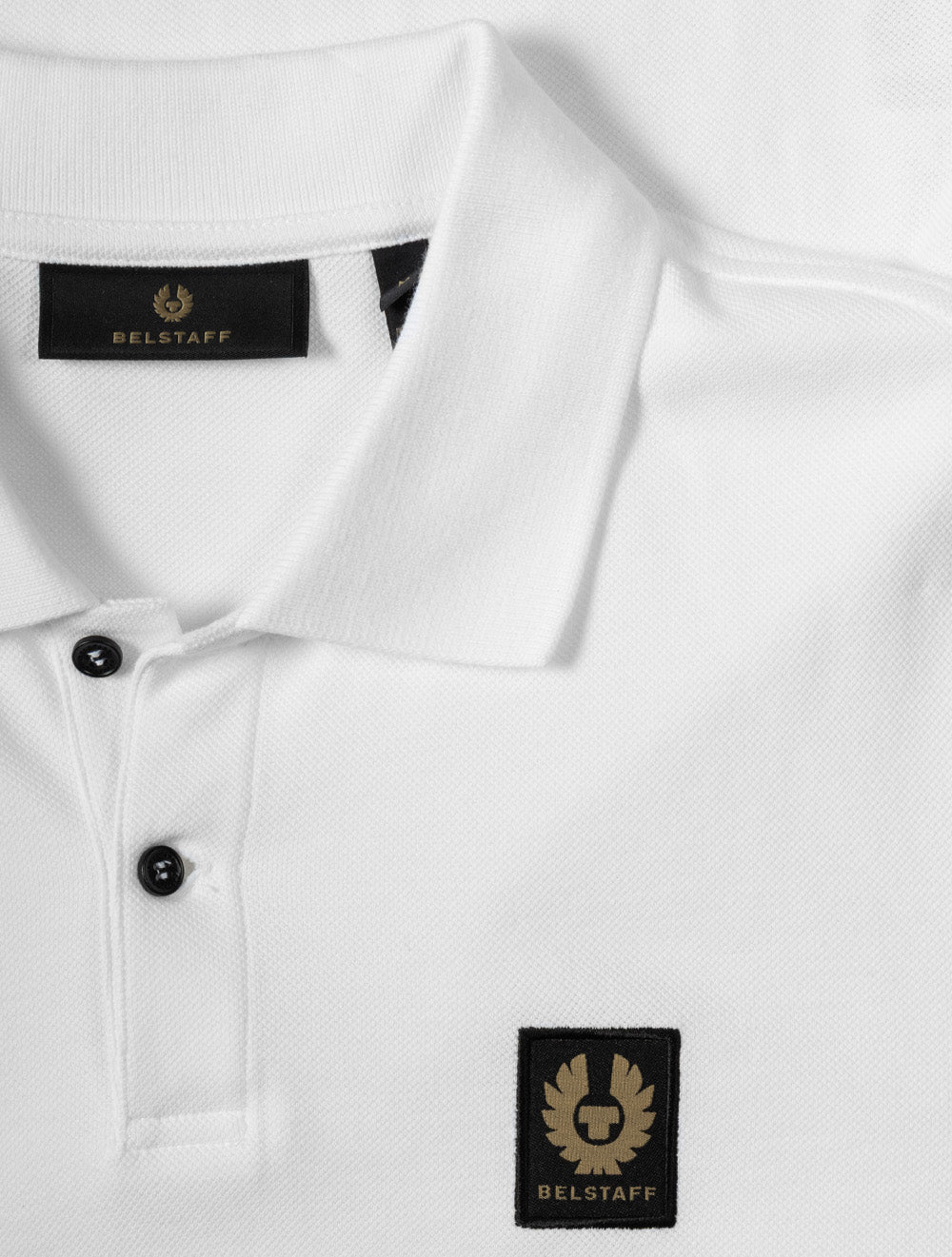 Piqué Polo Shirt White