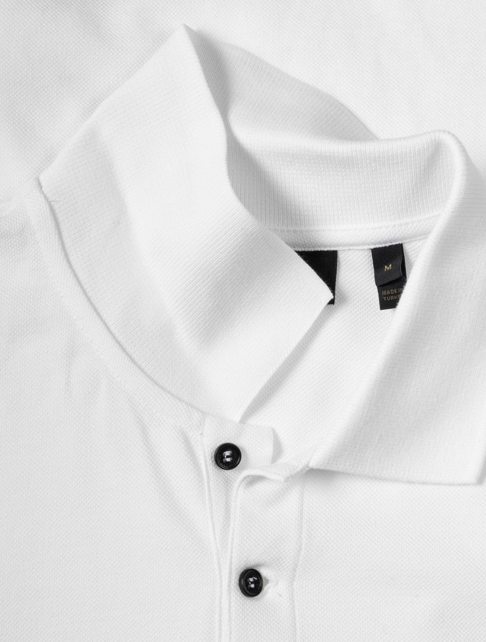 Piqué Polo Shirt White