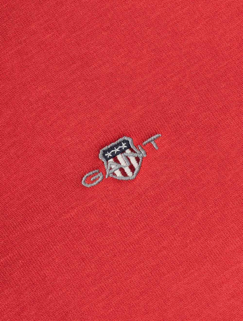 Regular Shield Hoodie Rose Red