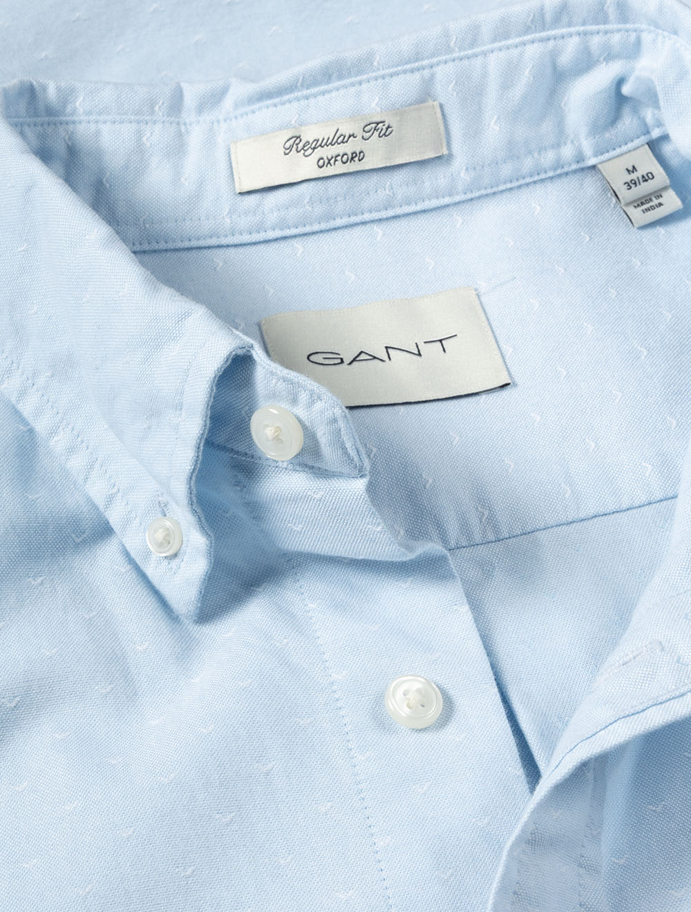 Classic Oxford Dobby Shirt Sky Blue