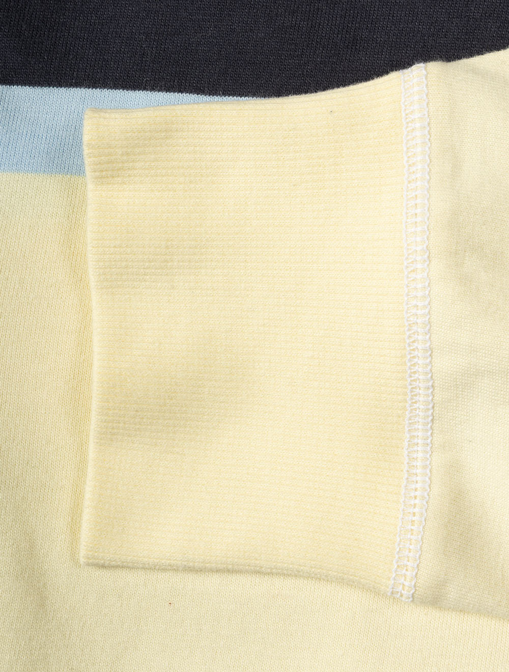 Blocked Stripe Rugger Vanilla Yellow