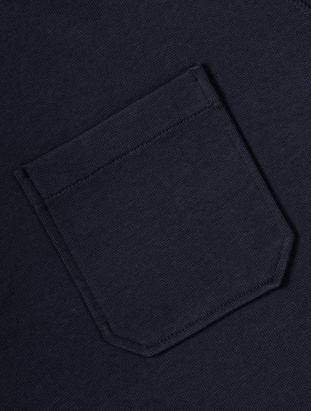 Ponte di Roma Half Zip Sweatshirt Evening Blue