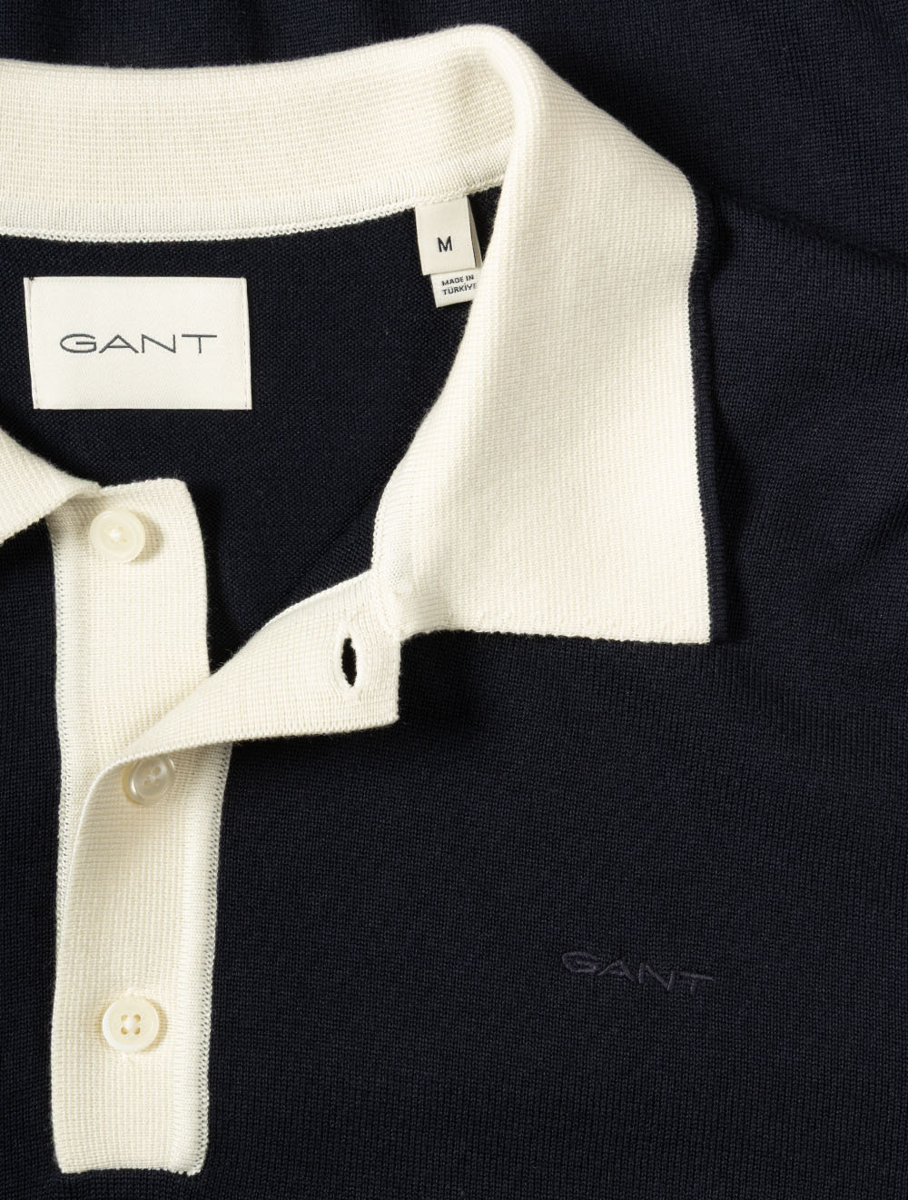 Cotton Modal Polo Evening Blue