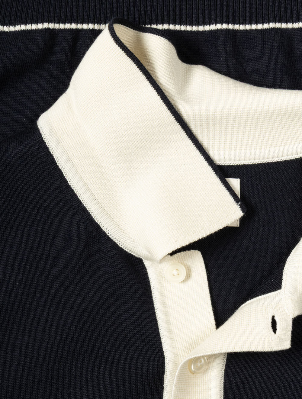 Cotton Modal Polo Evening Blue