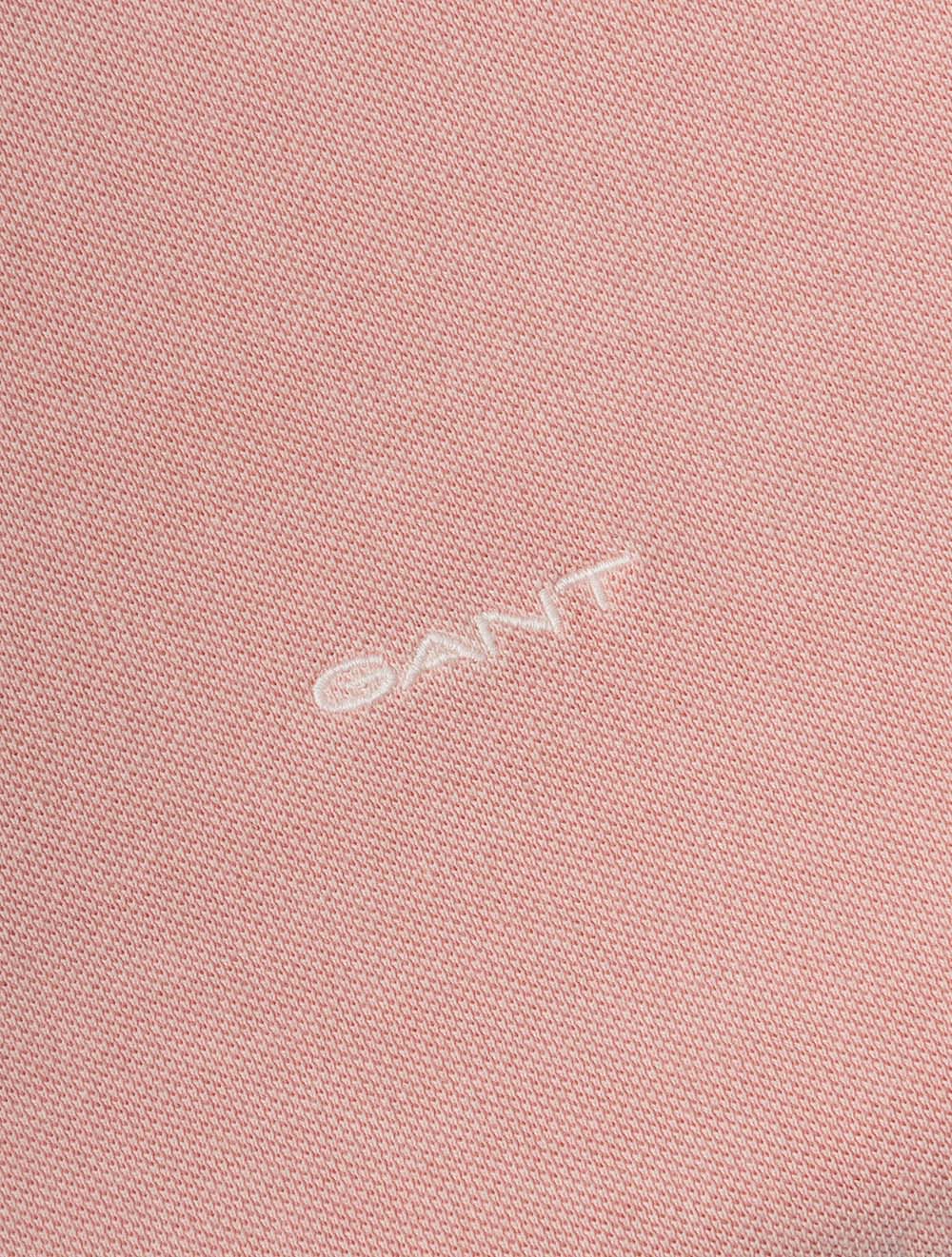 Sunfaded Short Sleeve Polo Bubblegum Pink