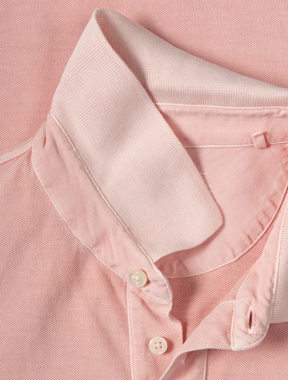 Sunfaded Short Sleeve Polo Bubblegum Pink