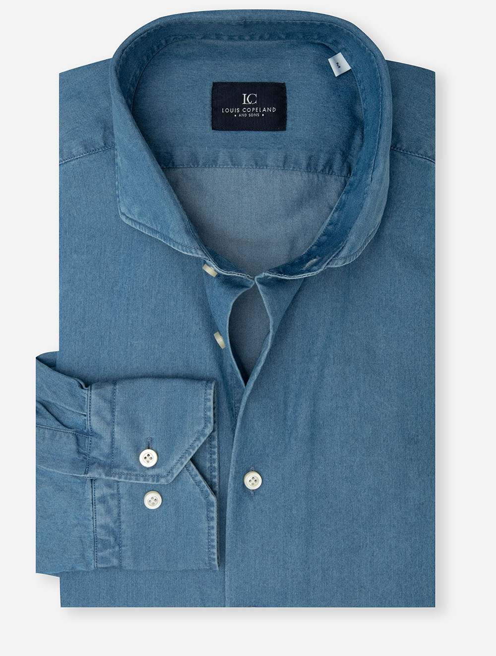 Casual Denim Shirt Blue