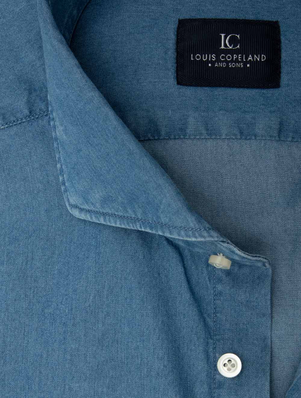 Casual Denim Shirt Blue