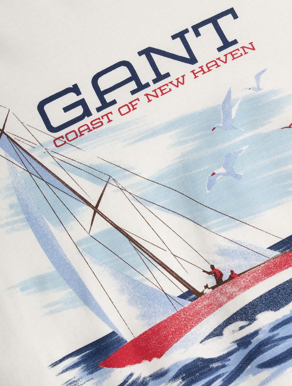 Graphic Short Sleeve T-Shirt Eggshell