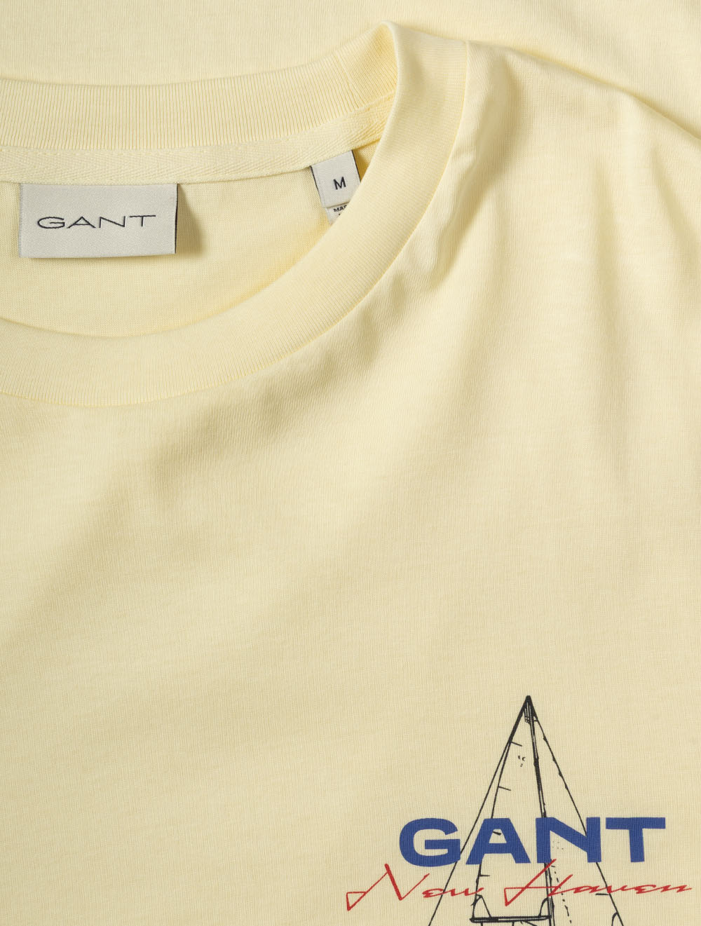 Graphic Short Sleeve T-Shirt Vanilla Yellow