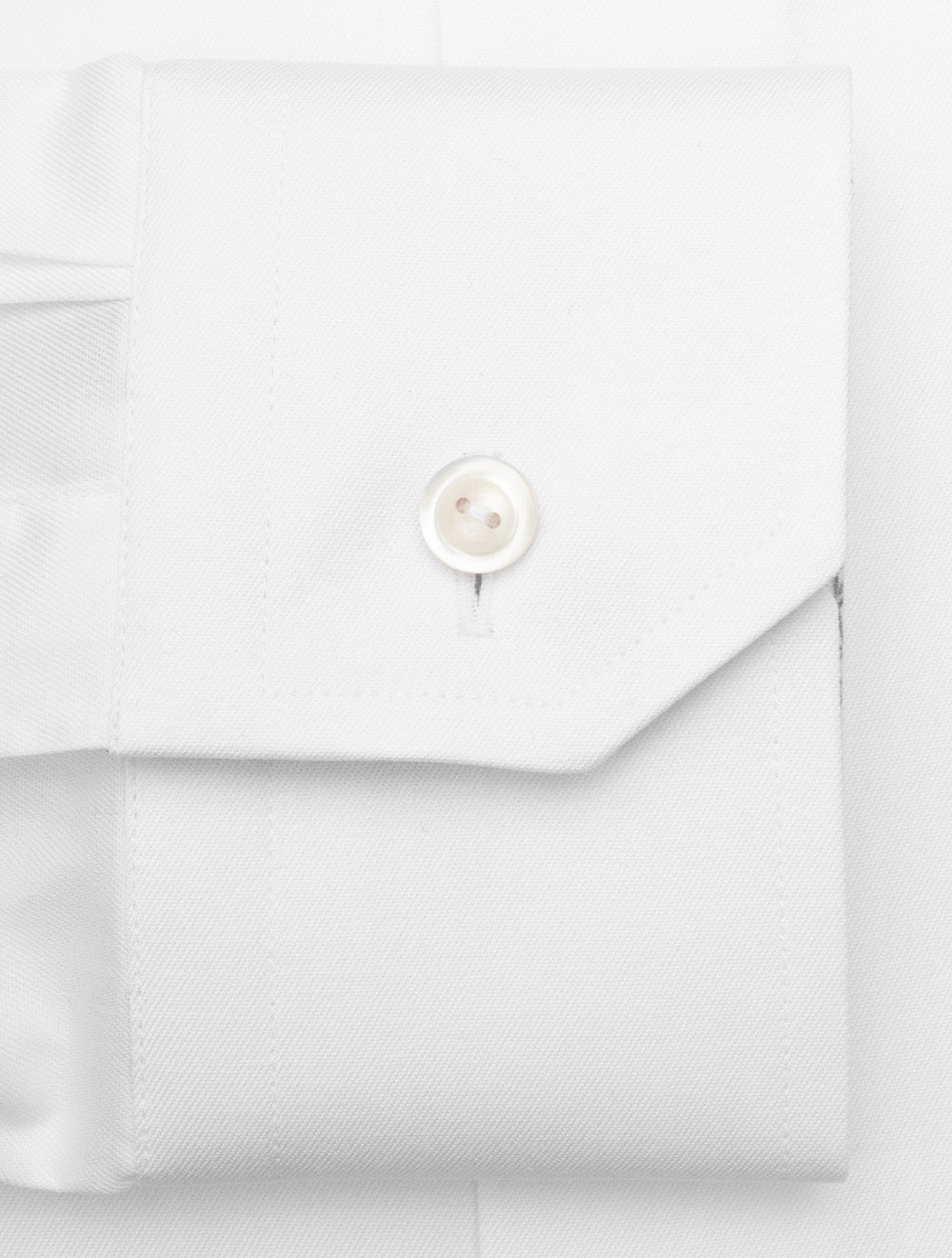 Contemporary Fit Floral Inlay Shirt White