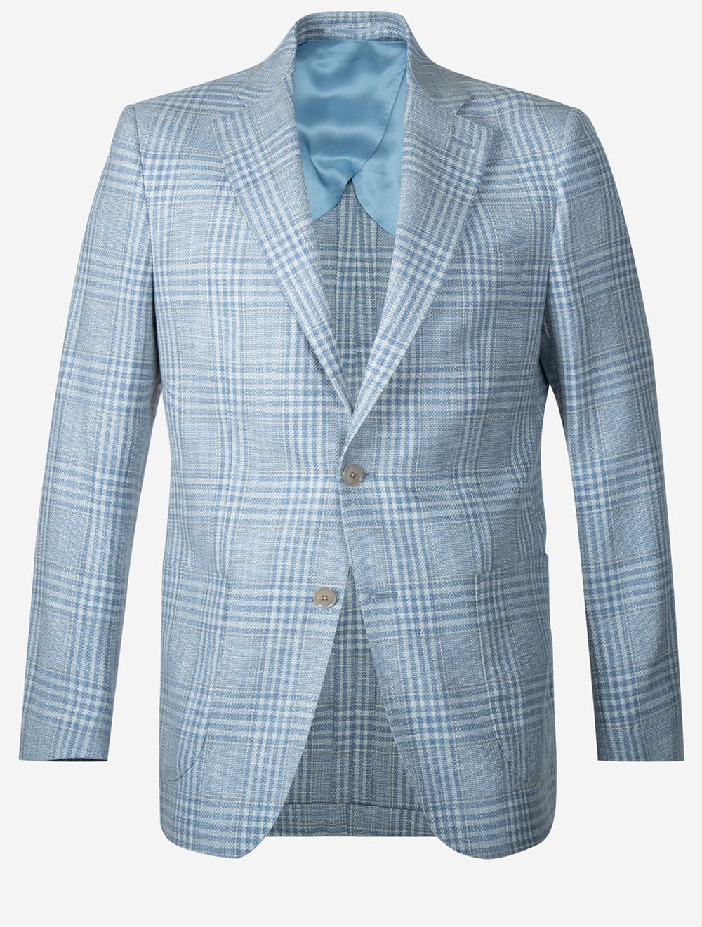 Check Jacket Blue
