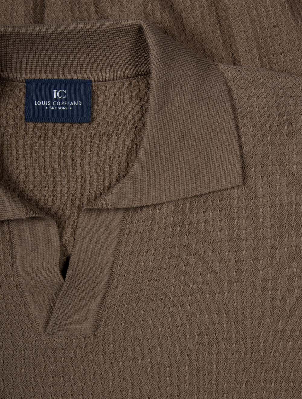 Riviera Short Sleeve Polo Brown