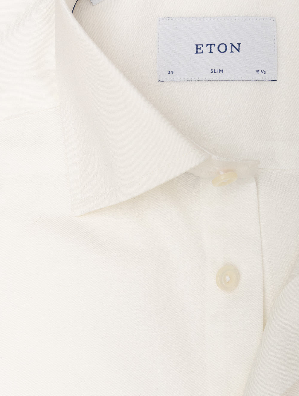 Slim Business Shirt Plain-Off White