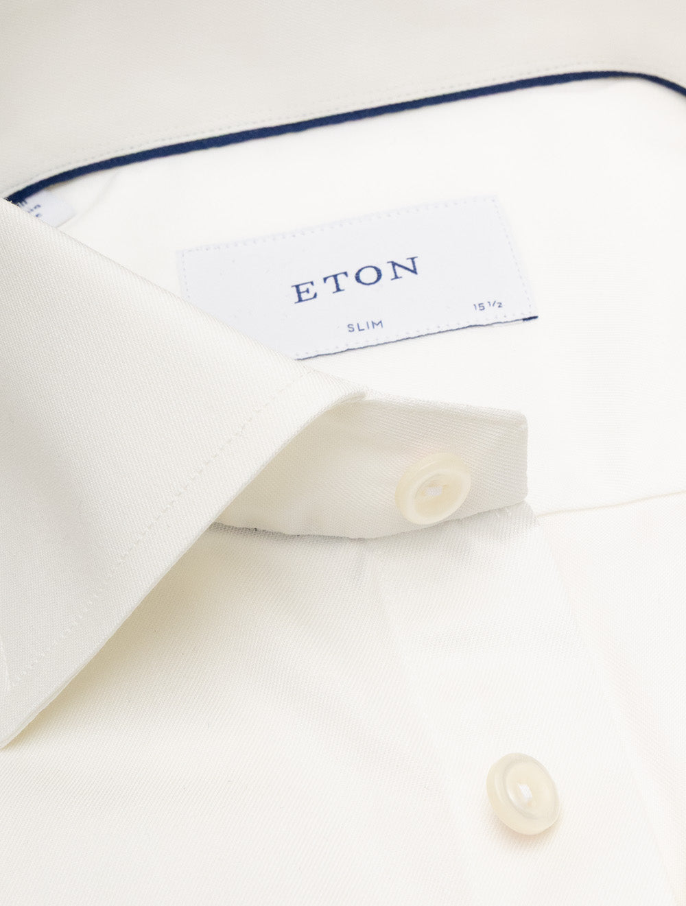 Slim Business Shirt Plain-Off White