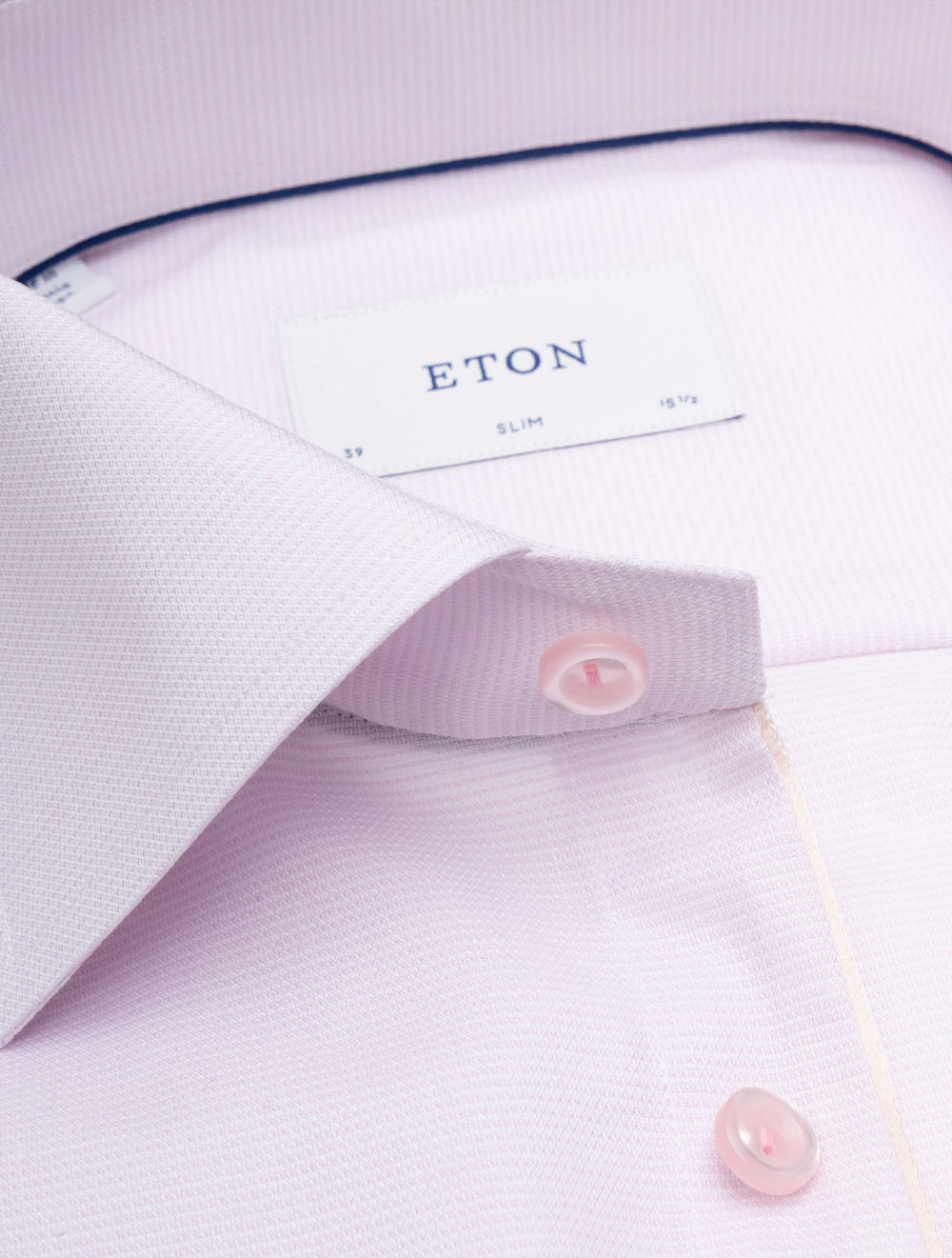 Slim Fit Nailhead Shirt Pink