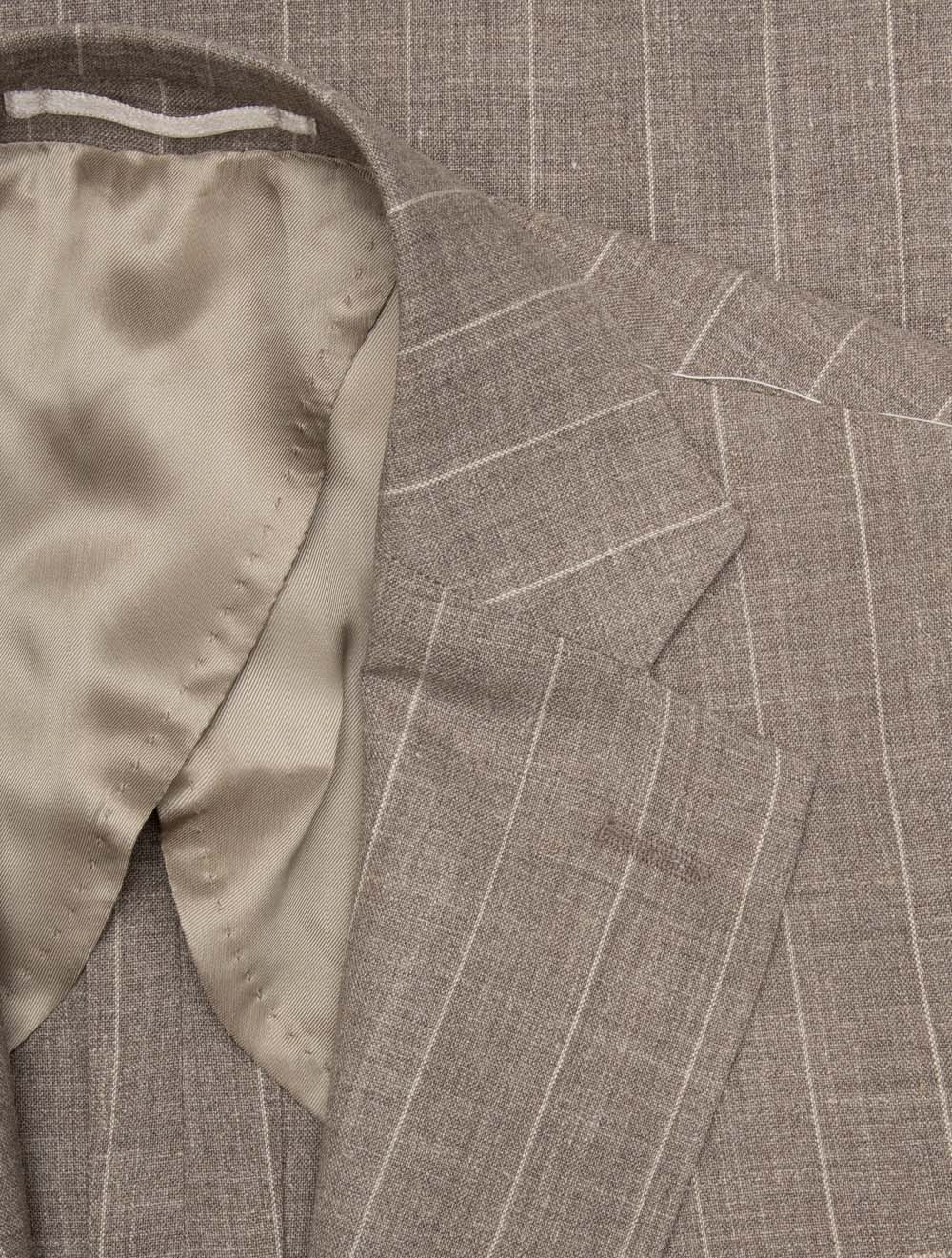 Stripe 2-Piece Suit Brown
