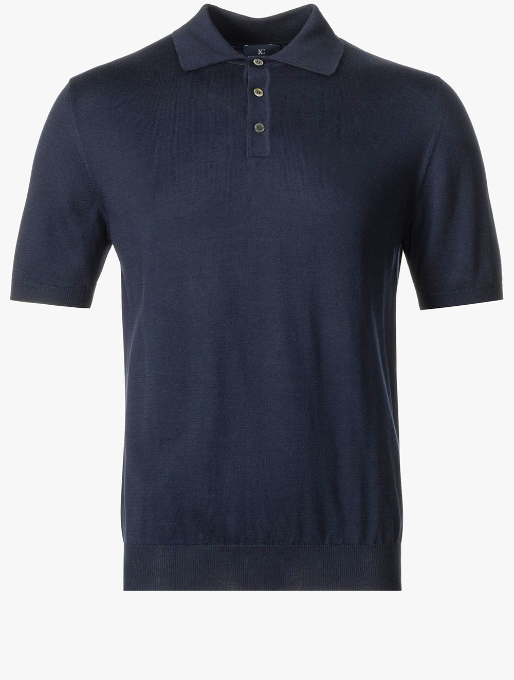 Short Sleeve Tennis Polo Navy