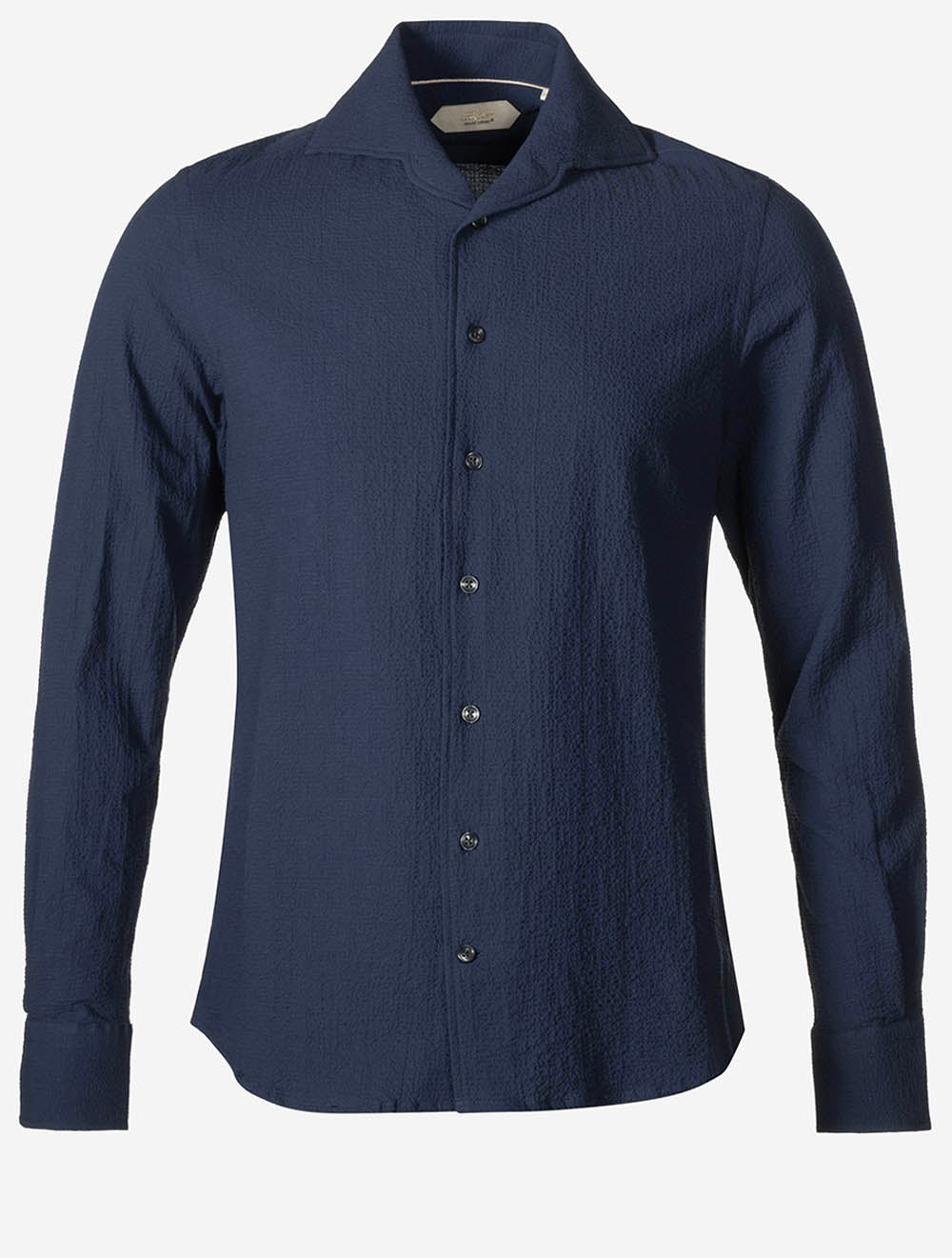 Seersucker Shirt Navy