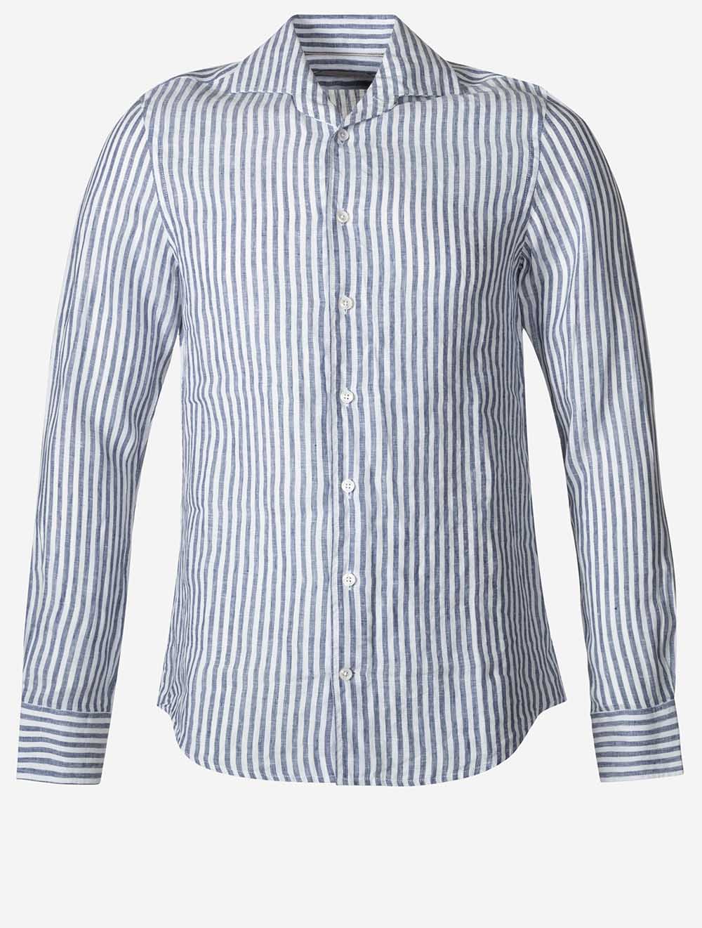 Seaside Linen Shirt Stripe