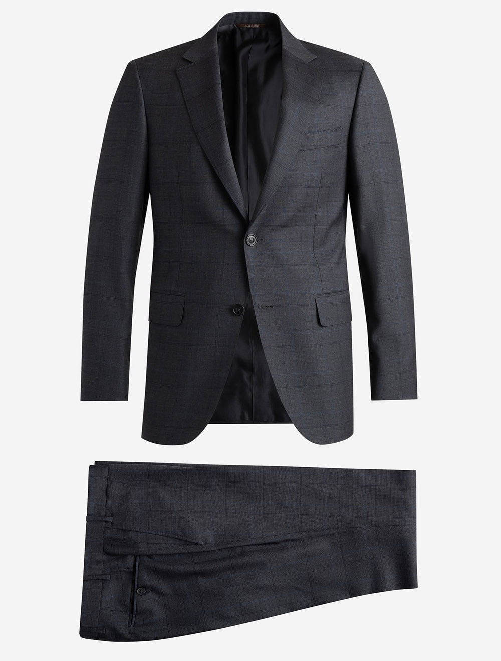 Self Check Suit Grey