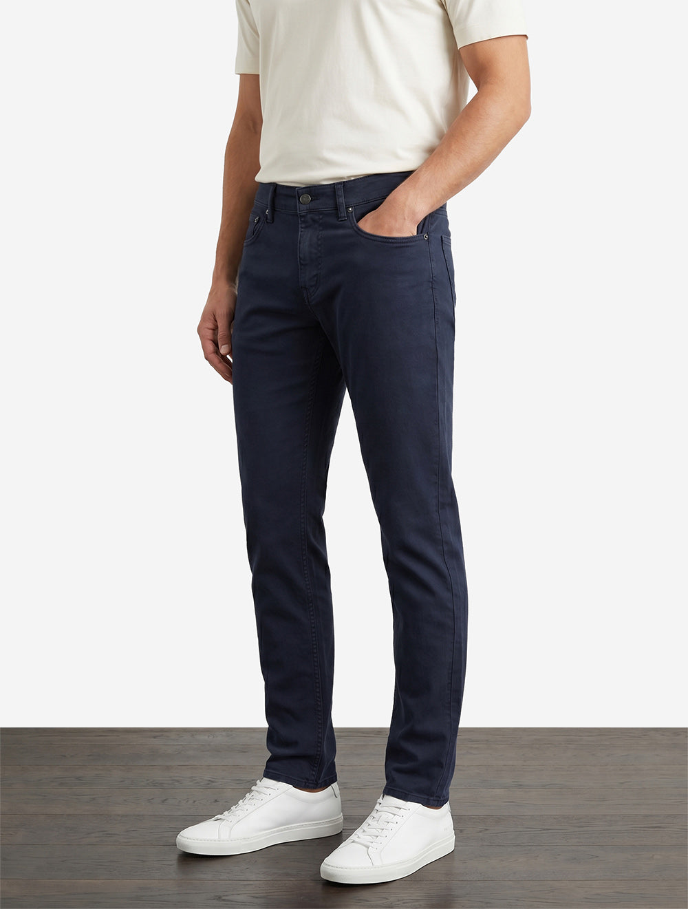 Slimmy Luxe Performance Stretch Jeans Navy