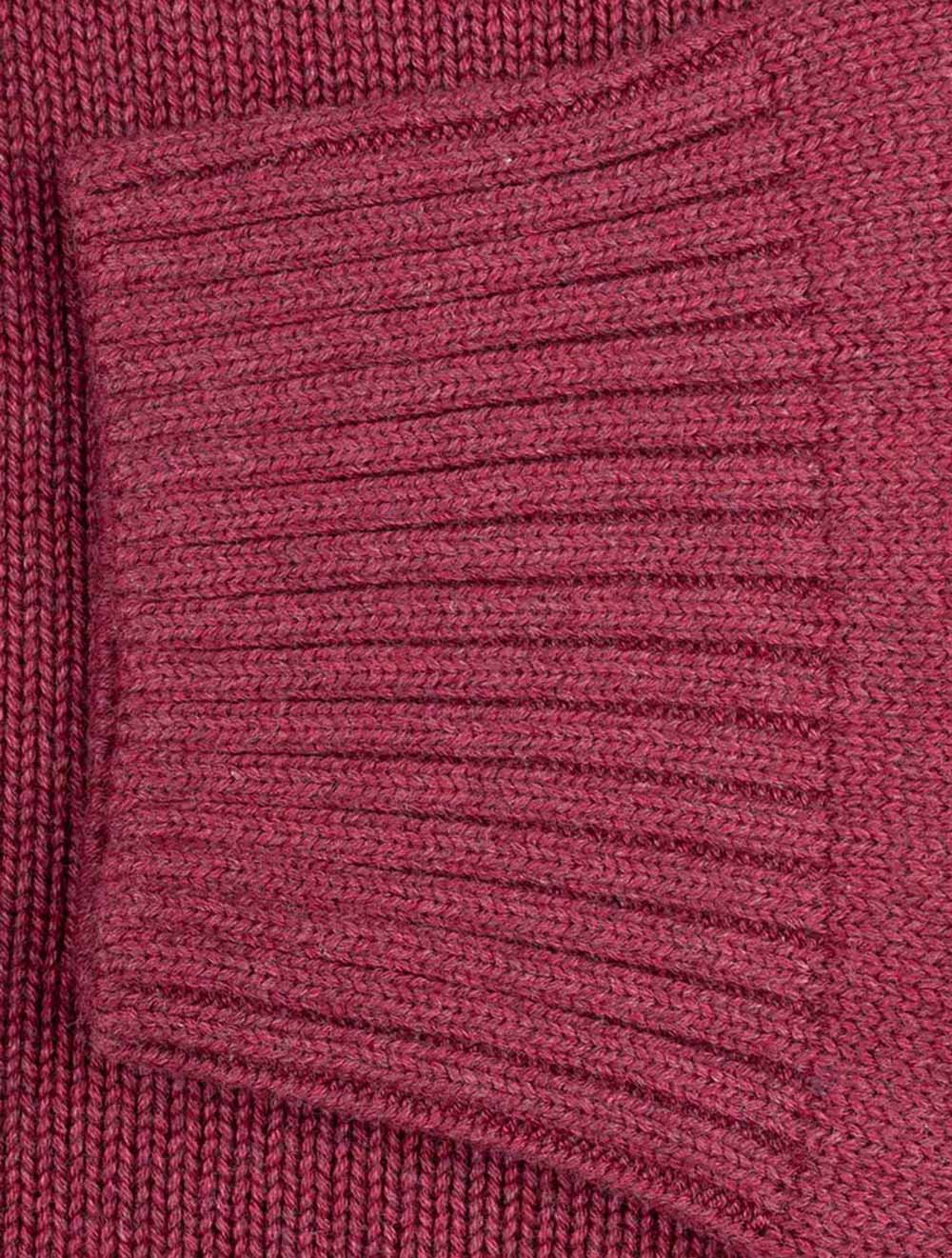 Gant Casual Cotton Half Zip Plumped Red AI5