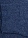 Classic Cotton Half Zip Dark Jeansblue Melange